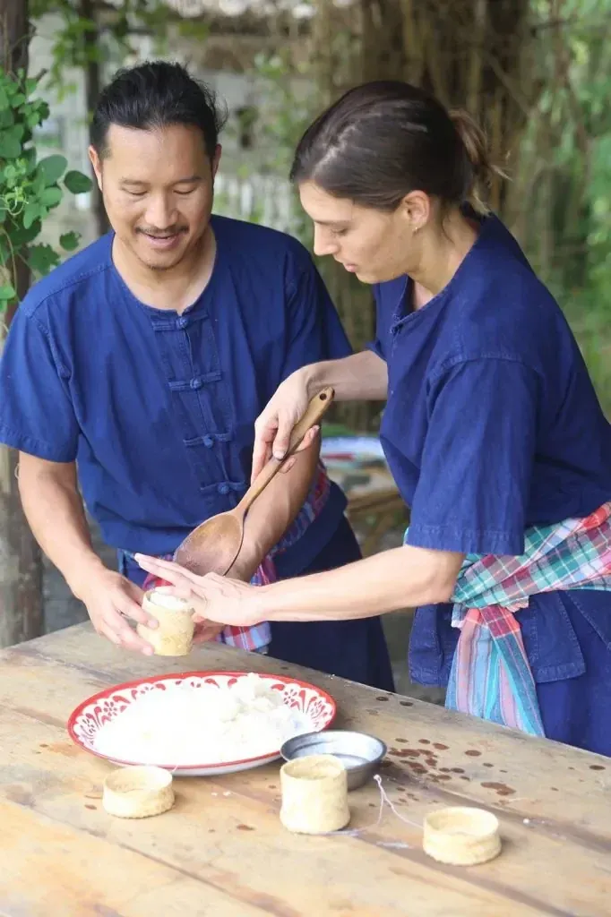 Northern Thai Farm Cooking activity